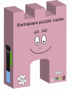 Puzzle 36 pcs - Chateau Barbapapa